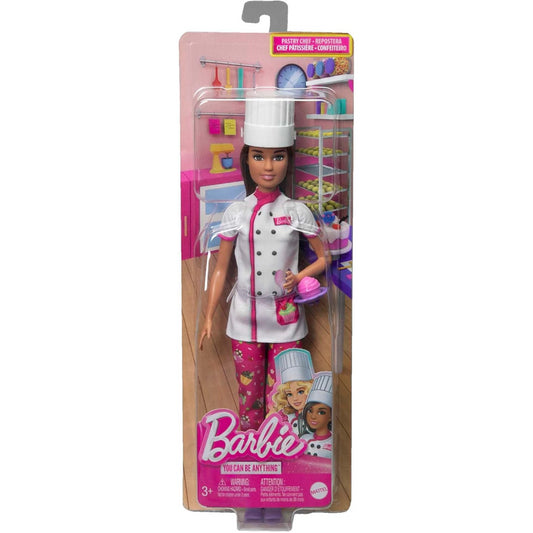 Barbie Doll and Accessories Career Pastry Chef Doll