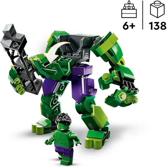 Lego Marvel 76241 Hulk Mech Armour Figure Playset