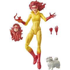 Marvel Legends Firestar 6-Inch Action Figure with Dog