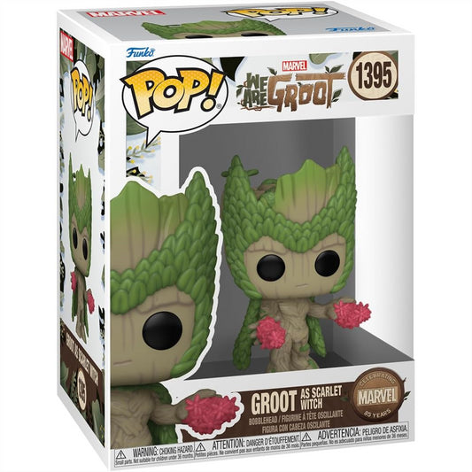 Funko Pop 1395 We Are Groot Groot As Scarlet Witch Vinyl Figure