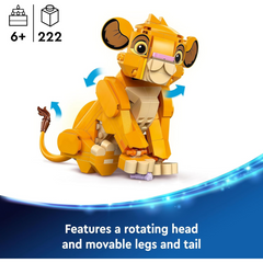 Lego 43243 Disney Simba Lion King Cub Figure Playset