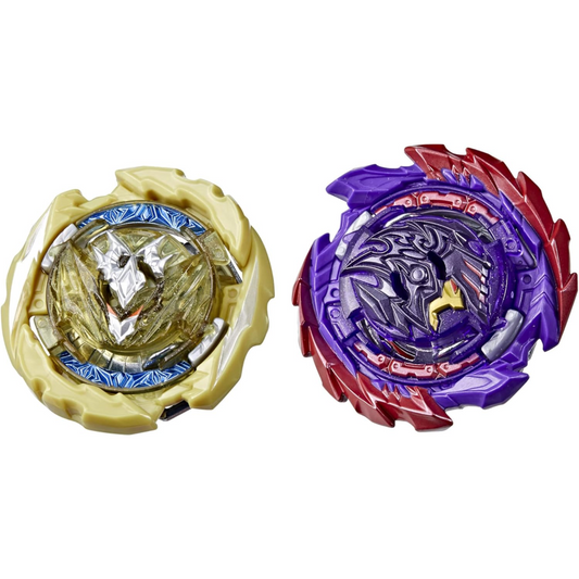 Beyblade Burst Quad Drive - Cyclone Belfyre vs Berserk Balderov