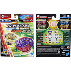 Beyblade Burst Quad Drive - Cyclone Belfyre vs Berserk Balderov