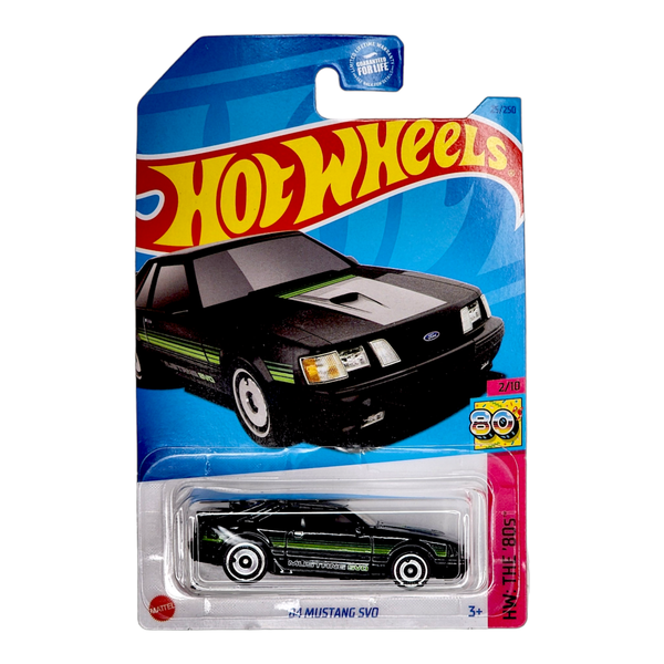 Hot Wheels Die Cast Vehicle Ford Mustang SVO 1984 Maqio