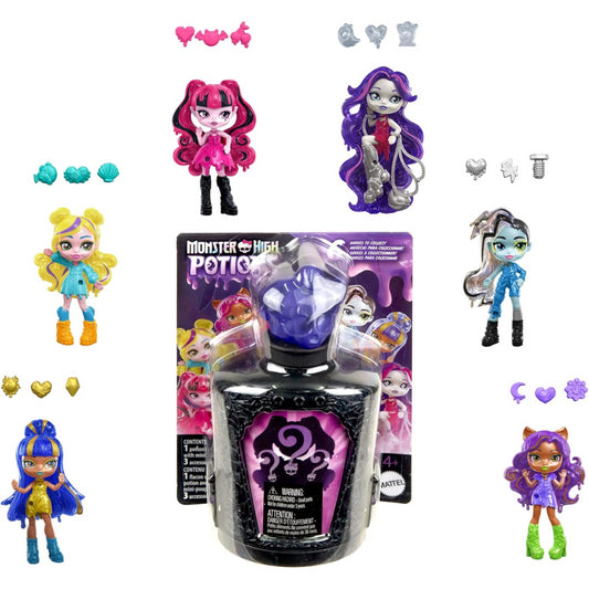 Monster High Potions Wave 2 Mini Doll 3-Inch Surprise Figure Blind Box