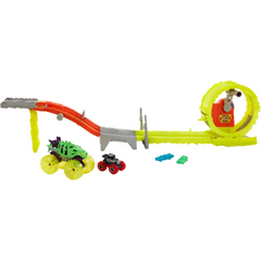 Hot Wheels Monster Trucks Power Smashers Charge & Chase Challenge Track