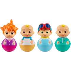 Cocomelon Weebles 4 Figure Pack Chunky Moulded Figures