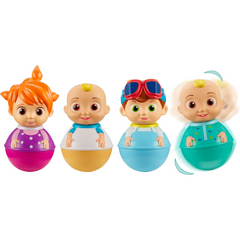 Cocomelon Weebles 4 Figure Pack Chunky Moulded Figures