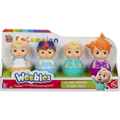 Cocomelon Weebles 4 Figure Pack Chunky Moulded Figures