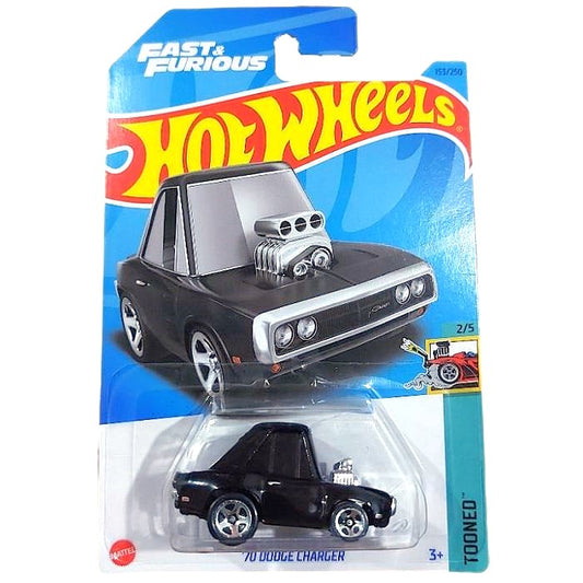 Hot Wheels Die-Cast Vehicle Fast & Furious Dodge Charger 1970