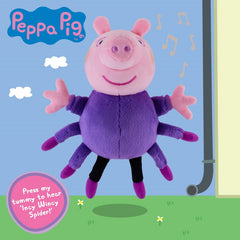 Peppa Pig Talking Soft Plush Toy Incy Wincy Peppa with Sounds