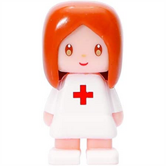 Magformers Town Hospital Magnetic Building Blocks With Nurse Character