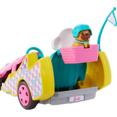 Barbie Stacie Doll and Go-Kart Car Dog and Accessories