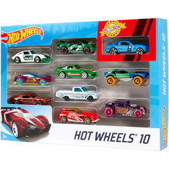 Hot Wheels Toy Cars in 1:64 Scale Set of 10 Multipack Die-Cast Random Styles