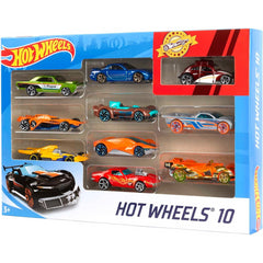 Hot Wheels Toy Cars in 1:64 Scale Set of 10 Multipack Die-Cast Random Styles