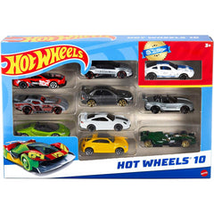 Hot Wheels Toy Cars in 1:64 Scale Set of 10 Multipack Die-Cast Random Styles