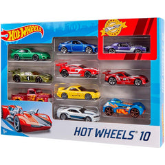 Hot Wheels Toy Cars in 1:64 Scale Set of 10 Multipack Die-Cast Random Styles