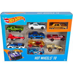 Hot Wheels Toy Cars in 1:64 Scale Set of 10 Multipack Die-Cast Random Styles