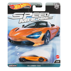 Hot Wheels Speed Machines Set of 5 Premium Car Culture