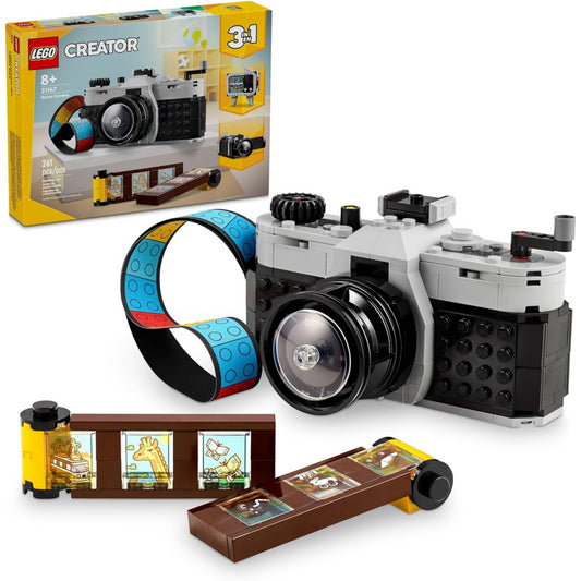 Lego Creator 31147 3-in-1 Retro Camera to Retro TV Playset