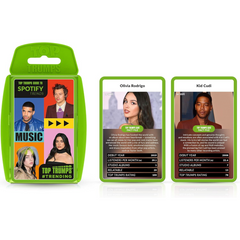 Top Trumps Card Game - Spotify Trends