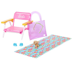 Barbie Beach Lounging Accessory Playset