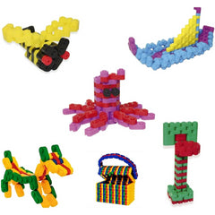 Acti Builders Construction Toy Playset 730 Pieces Creative Building Blocks