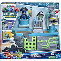 PJ Masks Sky Pirate Battleship Vehicle Playset with 2 Action Figures