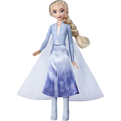 Frozen Elsa Magical Swirling Adventure Light Up Fashion Doll