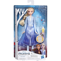 Frozen Elsa Magical Swirling Adventure Light Up Fashion Doll