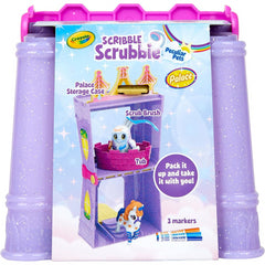 Crayola Washimals Peculiar Pets Playset Carry Case With Unicorn & Yeti