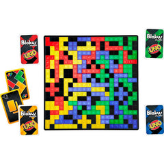 Blokus Shuffle Uno Edition Cards Game