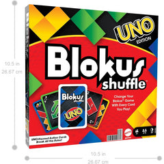 Blokus Shuffle Uno Edition Cards Game