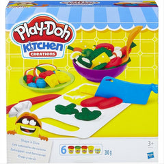 Play-Doh Shape N Slice Kitchen Creations Playset 6 Colours 280g