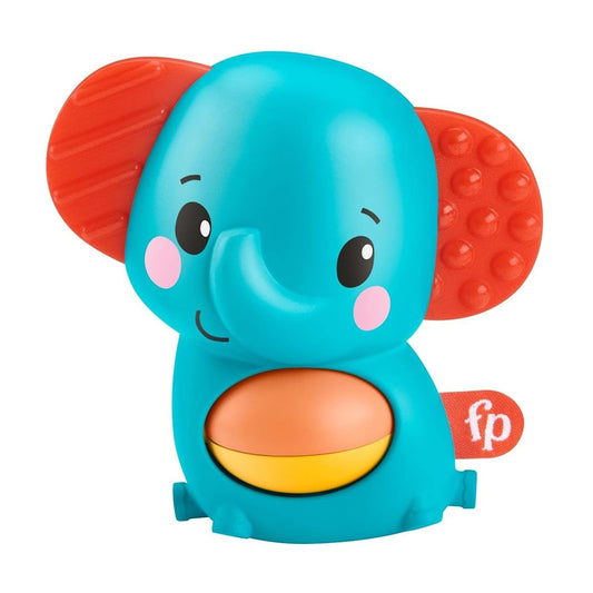 Fisher-Price Blue Elephant Rattle Buddy Basics