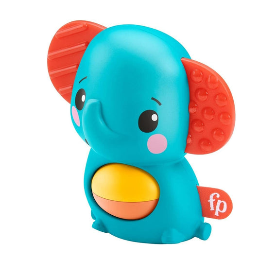 Fisher-Price Blue Elephant Rattle Buddy Basics