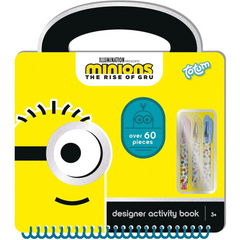 Despicable Me Minions The Rise Of Gru Designer Activity Book