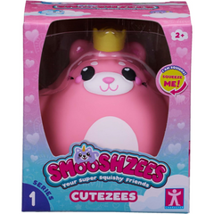 Smooshzees Cutezees Series 1 Cuddley Squishy Figure - Rose