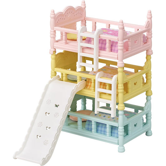 Sylvanian Families 5741 Triple Bunk Beds Toy House Furniture