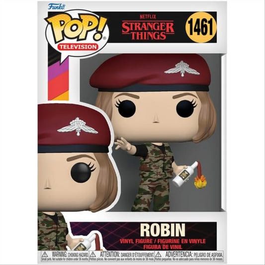 Funko Pop 1461 Stranger Things TV Vinyl Figure - Hunter Robin