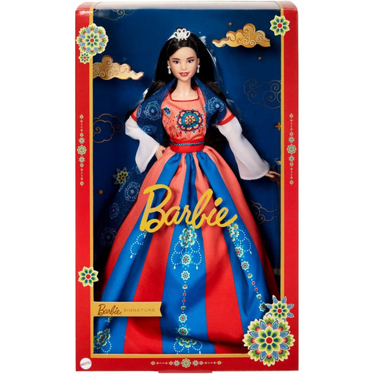 Barbie Signature Doll Lunar New Year in Hanfu Robe & Chinese Prints