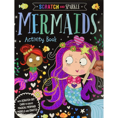 Mermaids Activity Book Scratch and Sparkle - Paperback