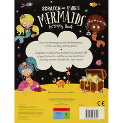 Mermaids Activity Book Scratch and Sparkle - Paperback