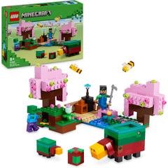 Lego 21260 Minecraft Cherry Blossom Garden Toy Playset