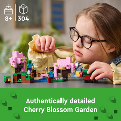 Lego 21260 Minecraft Cherry Blossom Garden Toy Playset