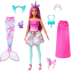 Barbie Dreamtopia Mix And Match Doll Unicron Mermaid