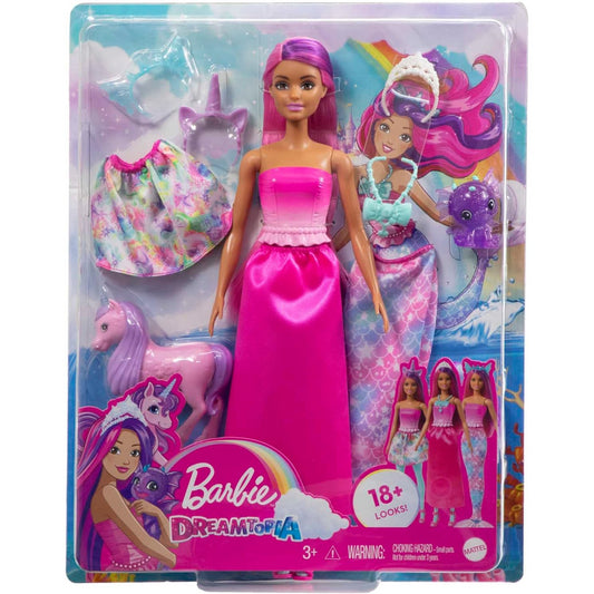 Barbie Dreamtopia Mix And Match Doll Unicron Mermaid