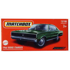 Matchbox 1:64 Diecast Model Car - 1966 Dodge Charger