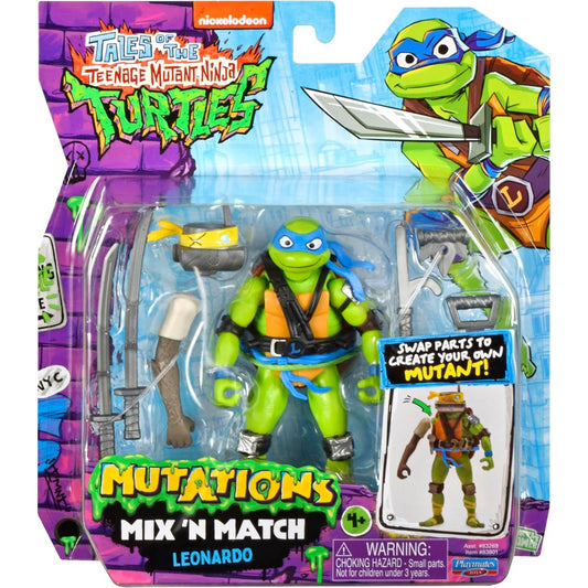 Teenage Mutant Ninja Turtles Mutations Mix & Match 4.5-Inch Leonardo Figure