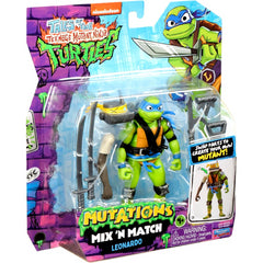 Teenage Mutant Ninja Turtles Mutations Mix & Match 4.5-Inch Leonardo Figure